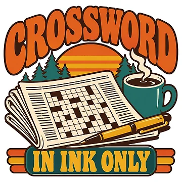 Artwork thumbnail, Crossword Gift - In Ink Only by RedRubyBubble