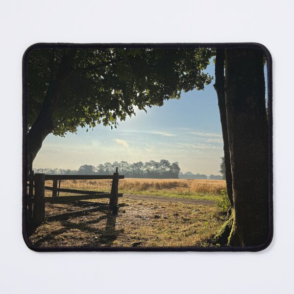 Item preview, Peaceful Countryside Landscape in Golden Morning Light designed and sold by Between Clouds.