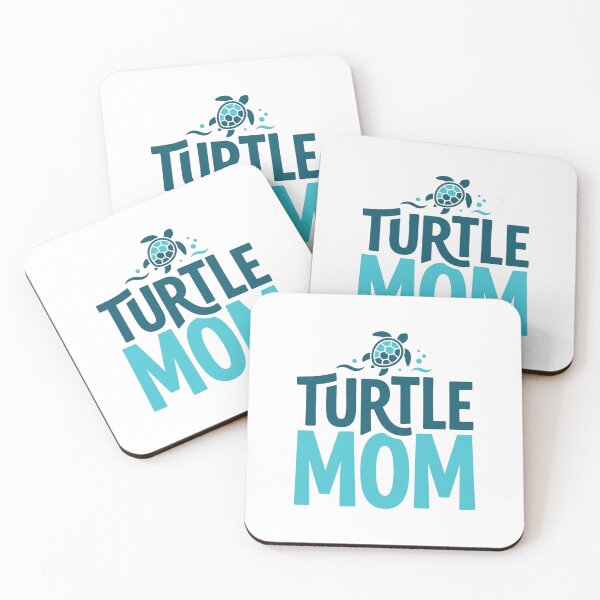 Item preview, Turtle Mom Bold Ocean Typography Design designed and sold by PinkyDona.