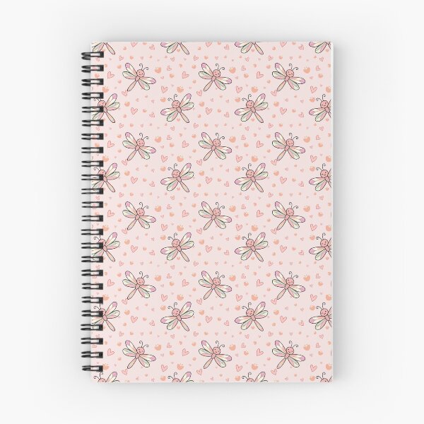 Item preview, Cute Dragonfly Seamless Pattern designed and sold by prapapon.