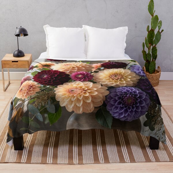 Item preview, Dahlia Elegance - Luxury Garden Bouquet Art designed and sold by nhk999.