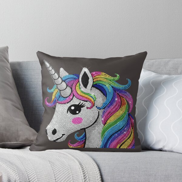 Item preview, Bejeweled Rainbow Unicorn Crystal Sparkle Fantasy Design designed and sold by Luminari Creations.