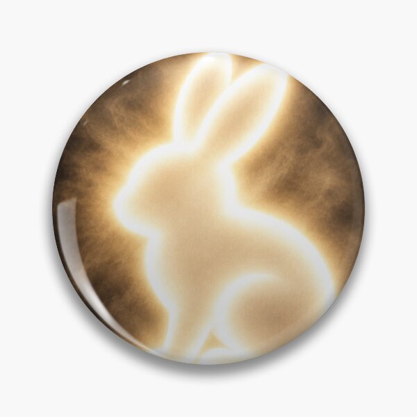 Item preview, Glowing Easter bunny of light designed and sold by TheSymbolicBlend.