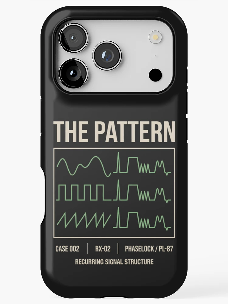 Thumbnail 1 of 4, iPhone Case, The Pattern Recurring Signal Structure designed and sold by SplashTastic.