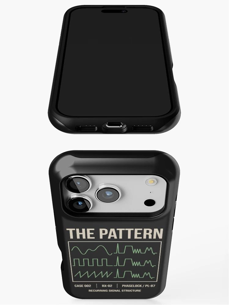 Thumbnail 3 of 4, iPhone Case, The Pattern Recurring Signal Structure designed and sold by SplashTastic.