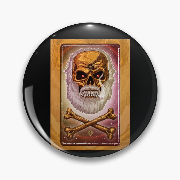 Item preview, God is Dead, Golden God, God Skull designed and sold by 4gottenlore.