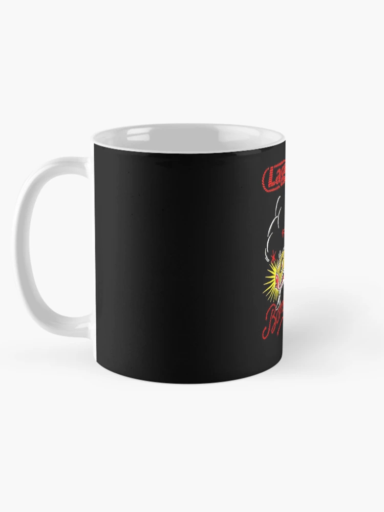 Thumbnail 5 of 6, Coffee Mug, Red Typography Rope Symbol designed and sold by ShadeFall.