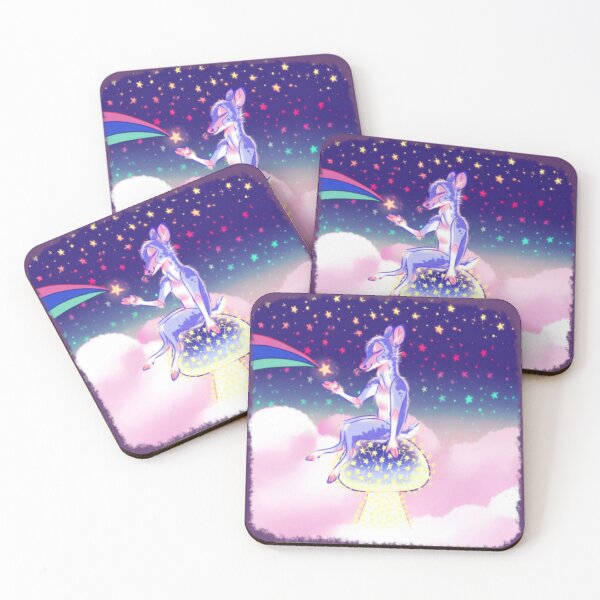Item preview, Of Deer, Stars, and Mushroom Dreams designed and sold by thedrowsydeerst.