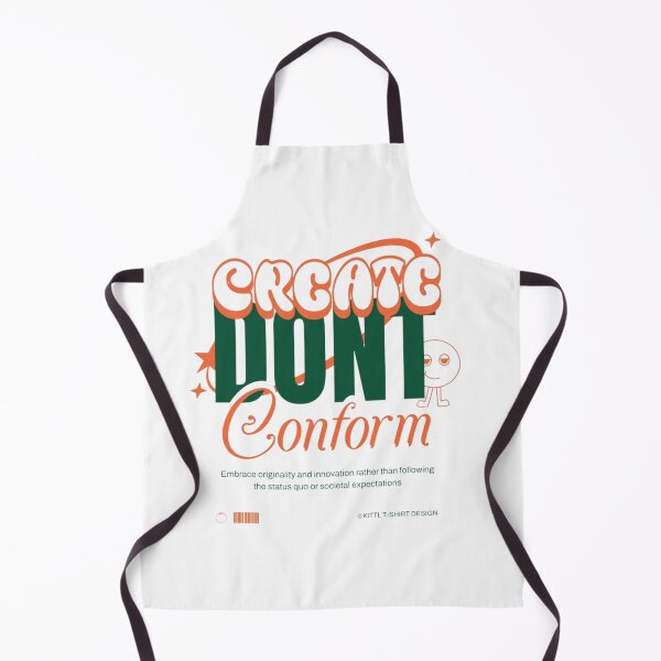 Item preview, Create Your Own – Don't Conform | Bold Retro Typography designed and sold by MindMess Studio.