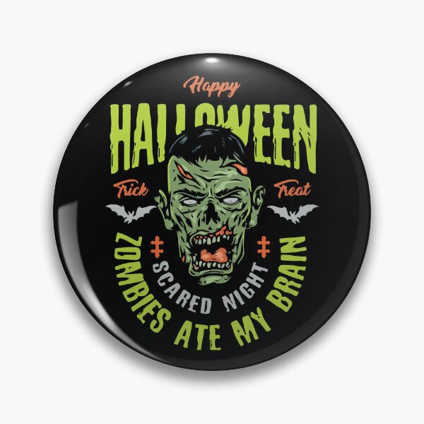 Item preview, Zombies Ate My Brain – Halloween Zombie designed and sold by RamyGallery.