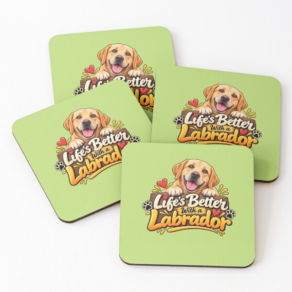 Item preview, Life's Better With a Labrador , Cute Labrador Retriever Dog Lover Gift designed and sold by Right-UR.
