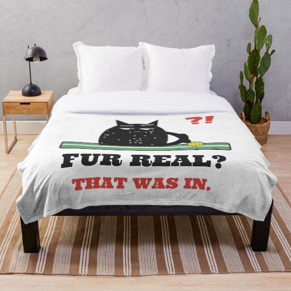 Item preview, Fur Real That Was In Pickleball Cat designed and sold by somebasic.