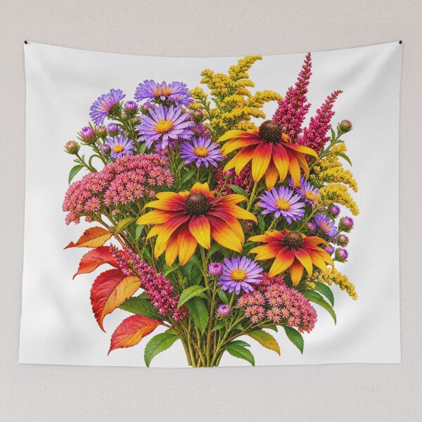 Item preview, Autumn Flower Bouquet designed and sold by TOMSZE.