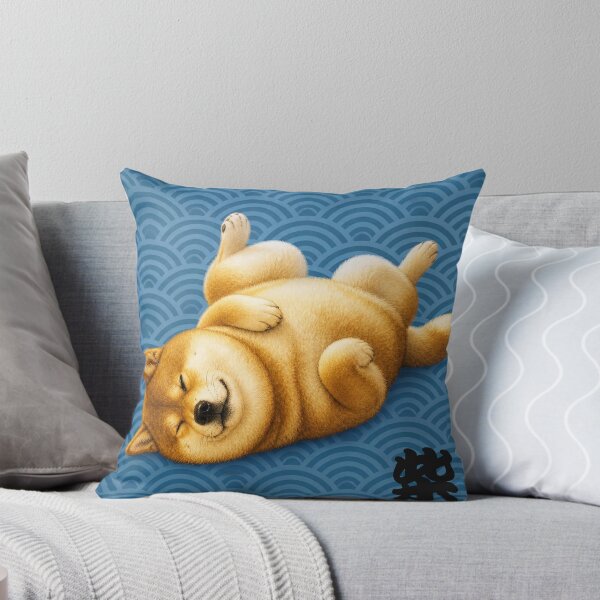 Item preview, shiba lazy designed and sold by kenPumpkin.