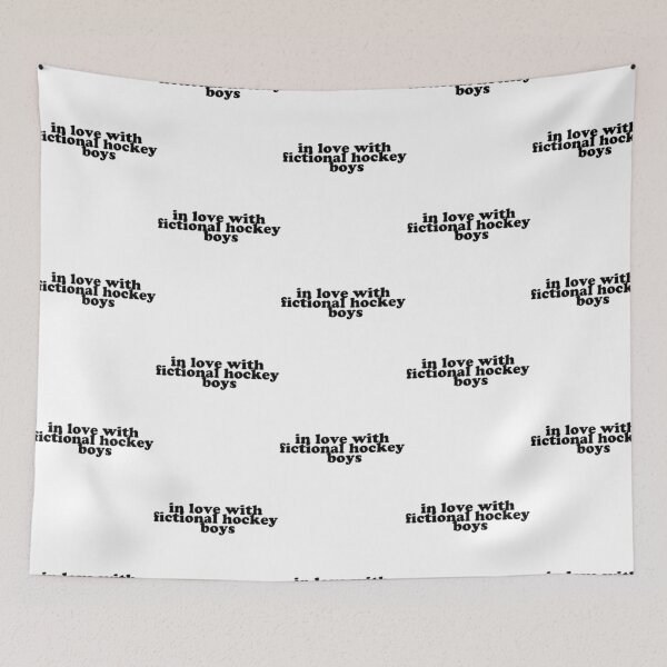 Item preview, In Love With Fictional Hockey Boys designed and sold by dowdyshenika.