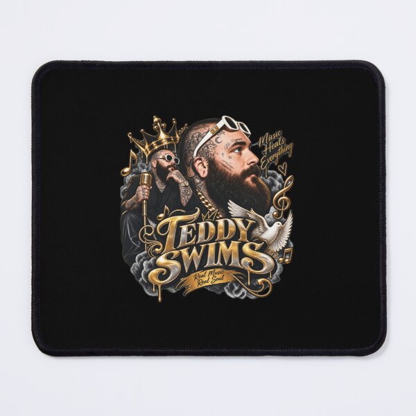 Item preview, Teddy Swims - Vintage Crowned Singer Graphic designed and sold by RosemaryBisc.