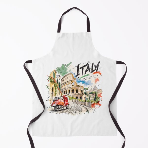 Item preview, Italy La Dolce Vita Vintage Travel Art designed and sold by EdwinkOne.