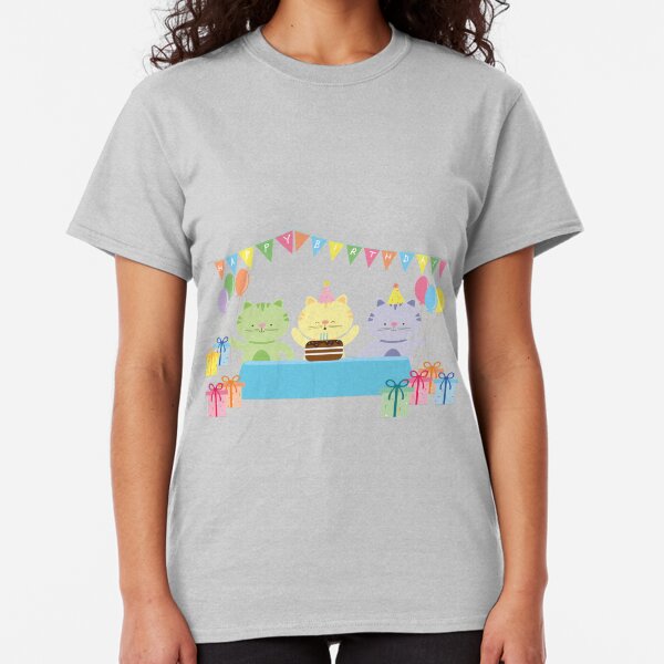 Happy Cat Birthday! Classic T-Shirt