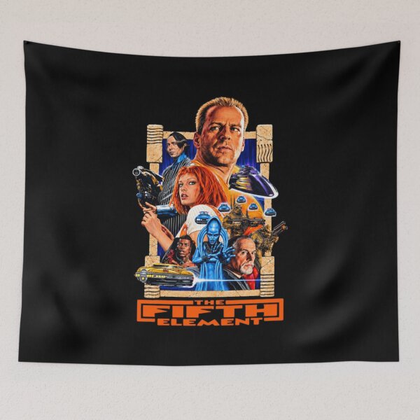 Item preview, The Fifth Element Movie - 90's Cult Classic Action Sci-fi Film  designed and sold by RosemaryBisc.