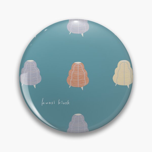 Item preview, Japandi Paper Lantern Pattern designed and sold by Kuosi-Kiosk.