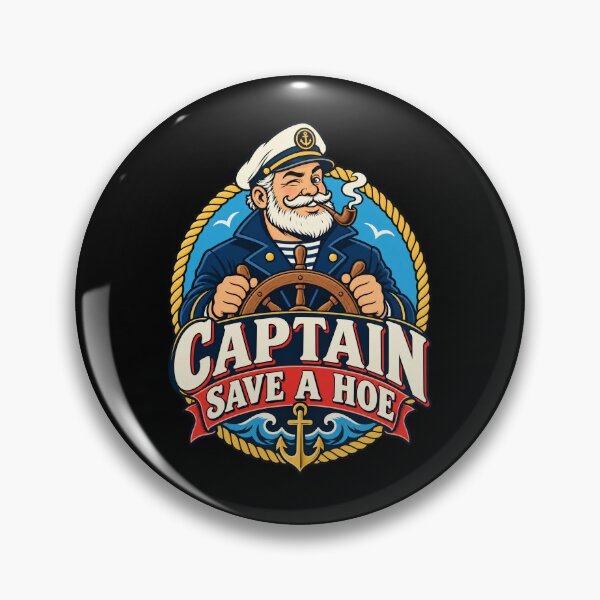 Item preview, Captain Save a Hoe Vintage Sailor Meme Shirt designed and sold by Krasnovaovaova.