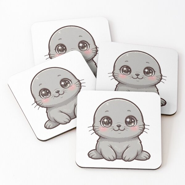 Item preview, Cute Seal Sticker designed and sold by maclaw62.