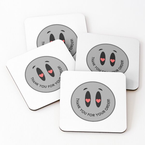 Item preview, Thank You For Your Order Smile Face T-Shirt - Cute Small Business designed and sold by Khanworld1234.