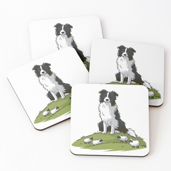 Item preview, Border Collie Herding Sheep Dog Lover Design designed and sold by NicolasGlowArt.