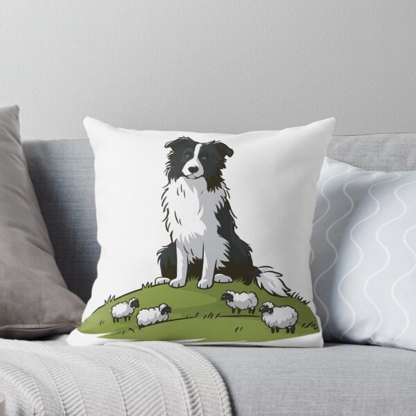 Item preview, Border Collie Herding Sheep Dog Lover Design designed and sold by NicolasGlowArt.