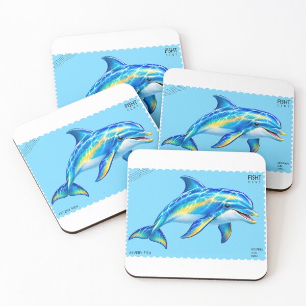 Item preview, DOLPHIN - STAMP designed and sold by Looplk.