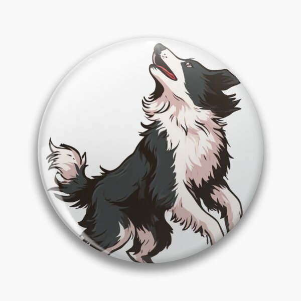 Item preview, Border Collie Frisbee Dog Jumping Catching designed and sold by NicolasGlowArt.