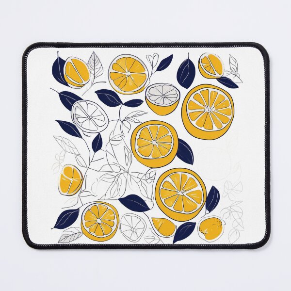 Item preview, Citrus Fruit Slice - Minimal Single-line Art designed and sold by Hidamari's SHOP.