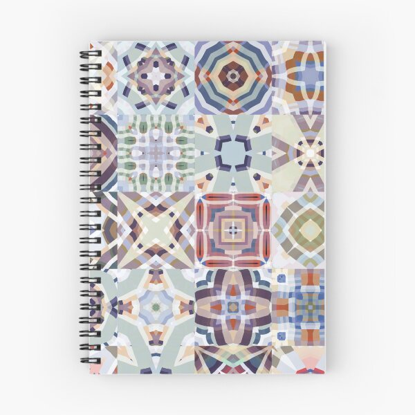 Item preview, Bohemian Azulejo Tile Fabric Design 3 by Jenny Meehan  designed and sold by Jenny Meehan Art Prints and Patterns  .