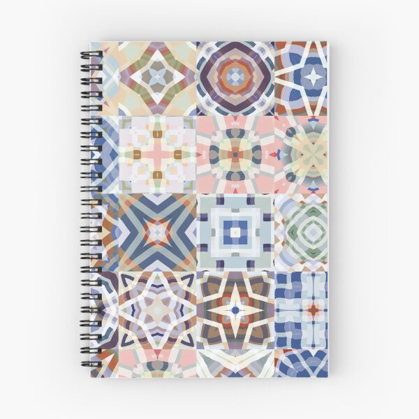 Item preview,  Bohemian Azulejo Tile Fabric Design by Jenny Meehan  designed and sold by Jenny Meehan Art Prints and Patterns  .
