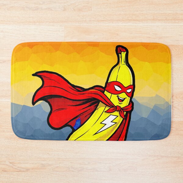 Item preview, Superhero Banana Flying Red Cape Lightning Super Banana Funny designed and sold by AstronautMerch.