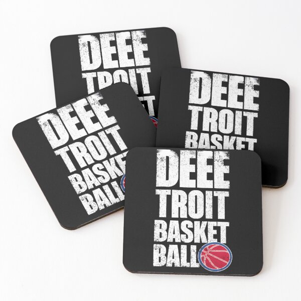Item preview, Detroit Basketball Distressed Graphic designed and sold by POPPINS-ART.