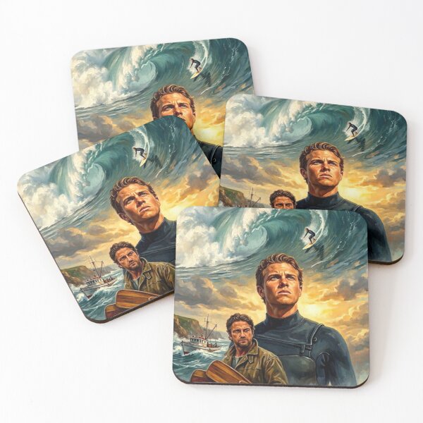 Item preview, Chasing Mavericks Drama Fine Art Tribute designed and sold by Art's Diner.