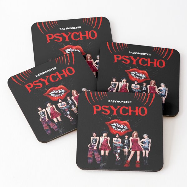 Item preview, BabyMonster Psycho Kpop Girl Group designed and sold by MikyZoomm.