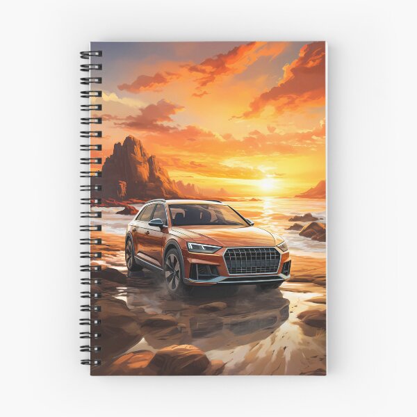 Item preview, SUV Copper Performance al atardecer en la costa. designed and sold by RevUpDesign.