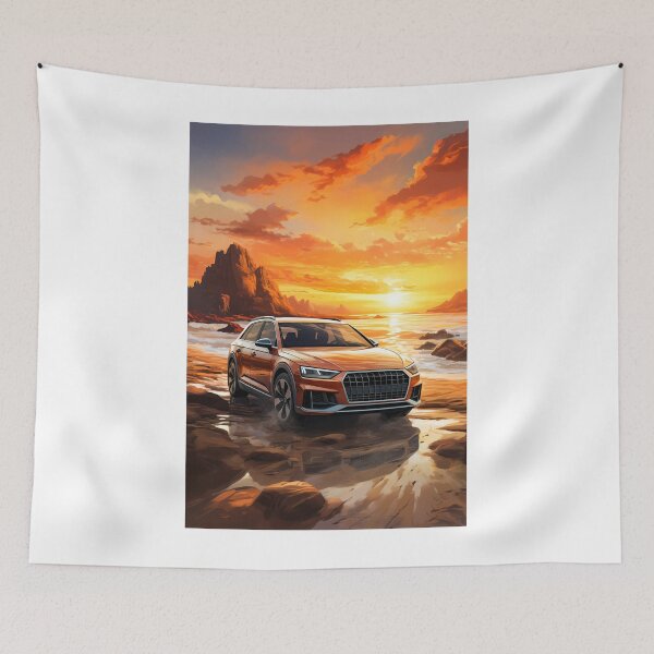 Item preview, Copper Performance SUV at Dramatic Coastal Sunset designed and sold by RevUpDesign.