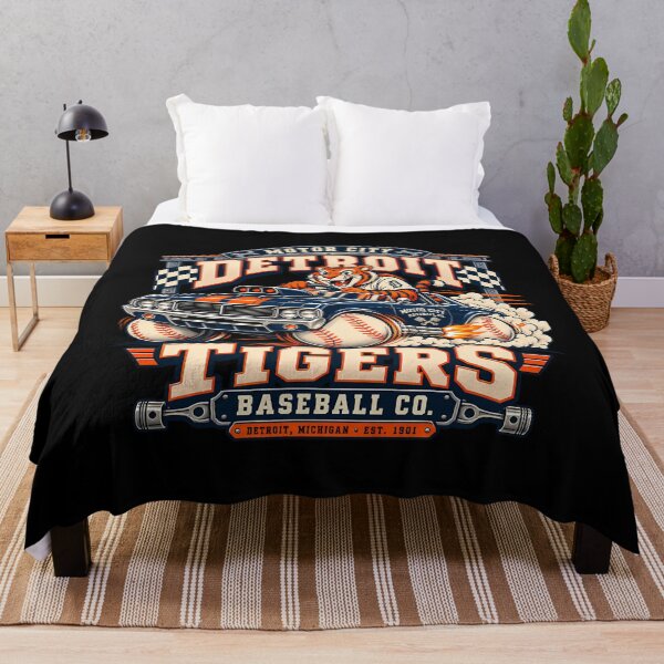 Item preview, Motor City Tigers Hot Rod Baseball designed and sold by POPPINS-ART.