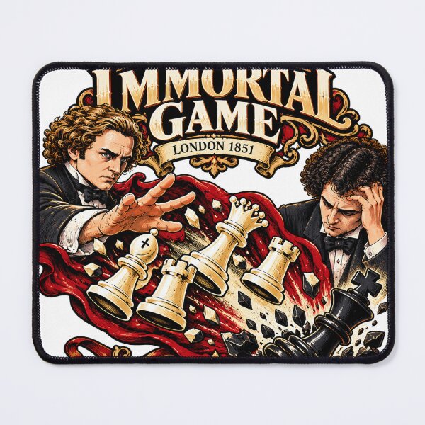 Item preview, Immortal Game - The Immortal Game of Chess Design designed and sold by smellypumpy.