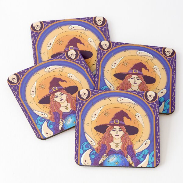 Item preview, Witch Ghost and the Spell designed and sold by Kaushlydraw.