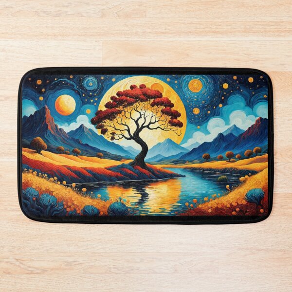Item preview, The Enchanted Valley designed and sold by Undersea Ai Art.