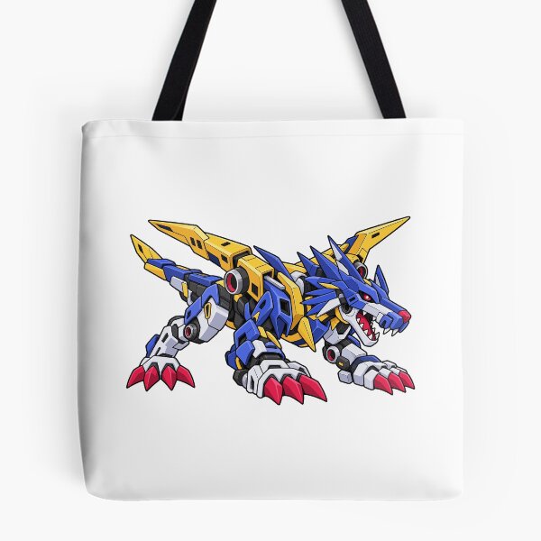 Item preview, MetalGarurumon Digimon Mecha Wolf Dragon Fan Art designed and sold by tindian.