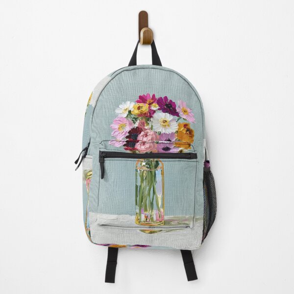 Item preview, Vibrant Floral Bouquet in Glass Jar designed and sold by colorful-white.