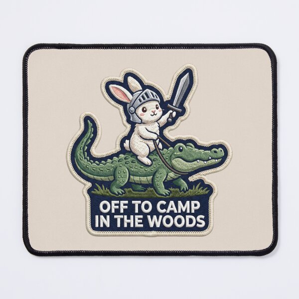 Item preview, Off to Camp in the Woods designed and sold by dudelinart.