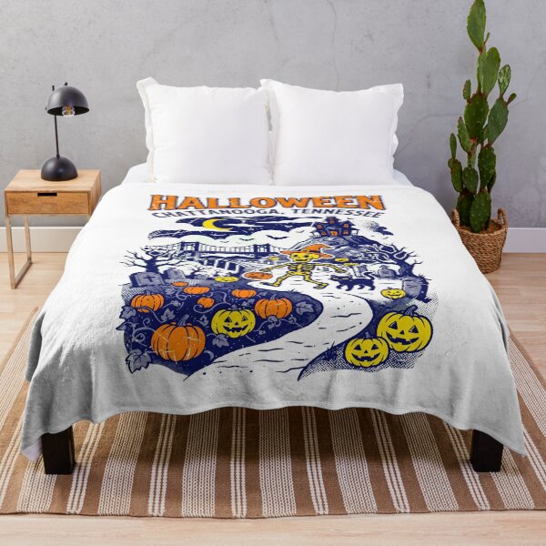 Item preview, Halloween Chattanooga TN Skeleton Spooky Scene designed and sold by SoyLamderma.