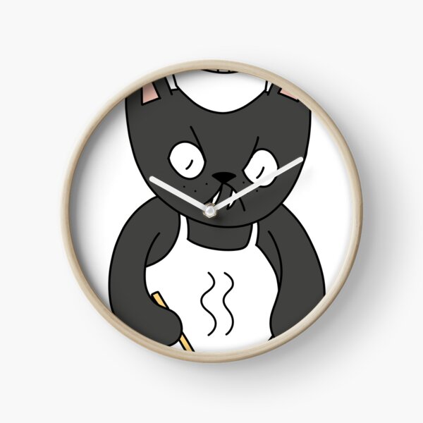 Item preview, MEAN CAT Chef - black designed and sold by motherbrainart.
