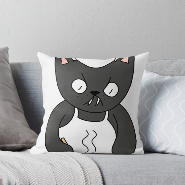 Item preview, MEAN CAT Chef - black designed and sold by motherbrainart.